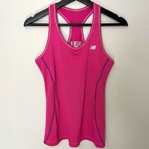 New Balance • XS • Racerback Lightning Dry Running Workout Active Tank Top Pink
